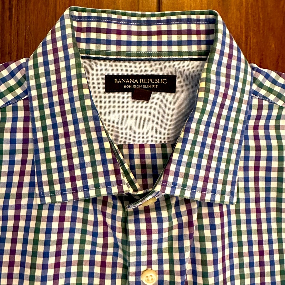 Men’s button down shirt